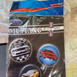 Ford Mustang Stretchable Fabric Book covers Fits Books over 8" x 10"
